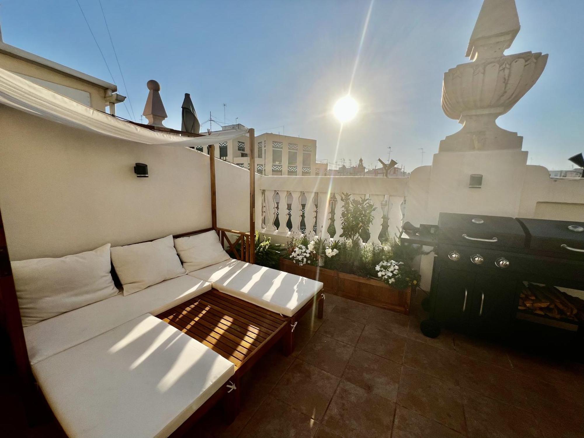 Luxury Penthouse Center Appartement Валенсия Экстерьер фото